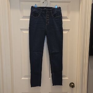Women's Dark Blue Jeans